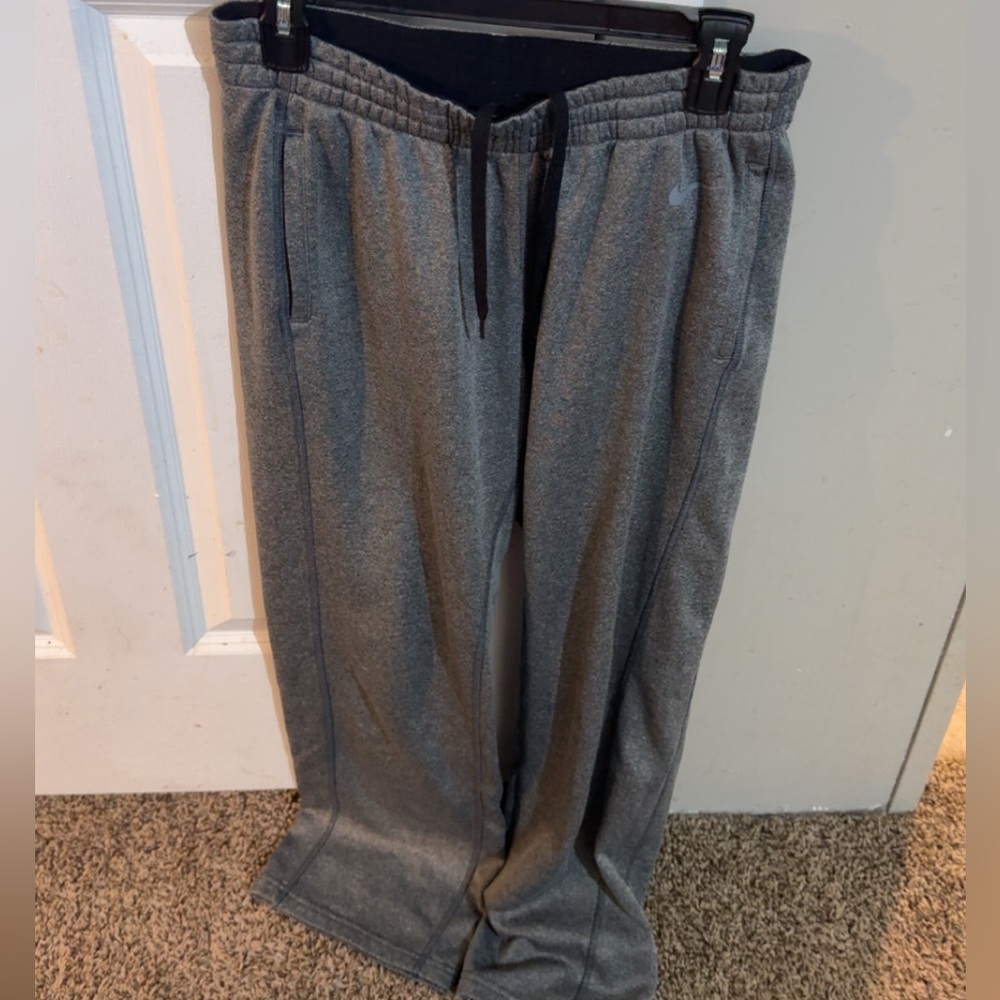 Nike Gray Dri-fit Sweatpants Relaxed Fit